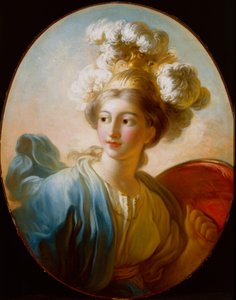 Bogini Minerwa autorstwa Jean Honore Fragonard