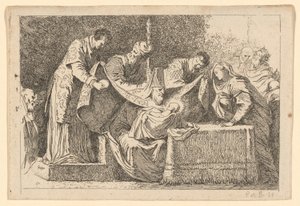 Obrzezanie autorstwa Jean Honoré Fragonard after Jacopo Tintoretto