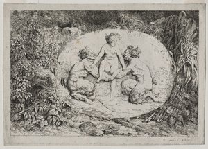 Bachchanless autorstwa Jean Honore Fragonard