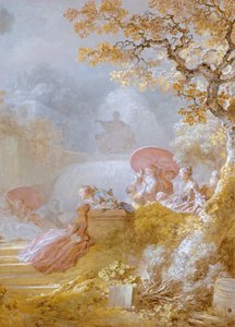 Blindmans Buff (Le Colin-Maillard) c.1755-80 autorstwa Jean Honore Fragonard