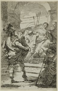 Fabius Maximus przed senatem Kartaginy autorstwa Jean Honore Fragonard
