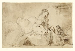 Gdyby tylko był mi tak wierny! autorstwa Jean Honore Fragonard