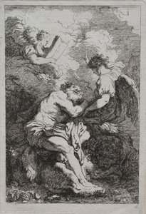 Święty Hieronim autorstwa Jean Honore Fragonard