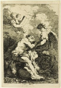 Święty Jerome autorstwa Jean Honore Fragonard