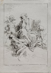 Święty Łukasz autorstwa Jean Honore Fragonard