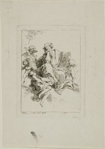 Święty Łukasz autorstwa Jean Honore Fragonard