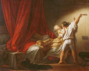 Piorun, ok.1778 autorstwa Jean Honore Fragonard