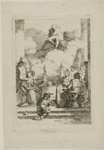 Święto Antoniego i Kleopatry autorstwa Jean Honore Fragonard