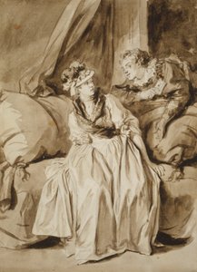 List, czyli rozmowa po hiszpańsku autorstwa Jean Honore Fragonard