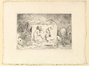 Rodzina Satyrów, 1763. autorstwa Jean Honore Fragonard