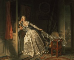 Skradziony pocałunek, ok. 1788
