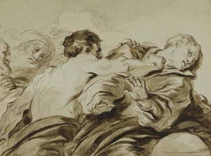 Atak, 1770. autorstwa Jean Honore Fragonard