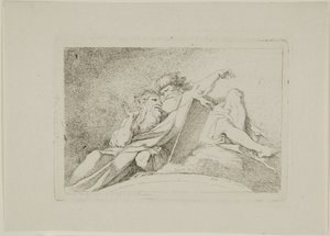 Dwóch proroków autorstwa Jean Honore Fragonard