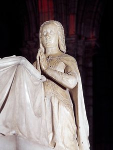 Orant z grobowca Anny Bretanii (1477-1514) i Ludwika XII. Rzeźba Jana Juste I (1485-1549) autorstwa Jean I Juste