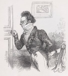 Robin, przyjaciel z Dzieł wszystkich Bérangera, 1836. autorstwa Jean Ignace Isidore Gérard