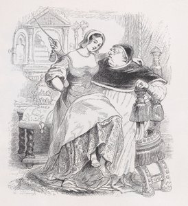 Dobry Papież z Dzieł Wszystkich Bérangera, 1836. autorstwa Jean Ignace Isidore Gérard