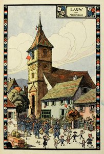 Trójkolorowy raj: Lauw niedaleko Massevaux 1918