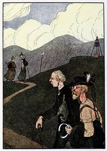 Vogesen Bilder (obrazy Wogezów); promenada sur les cretes
