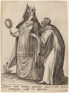 Wirus miłości do człowieka..., 1597. autorstwa Jean Jacques Boissard