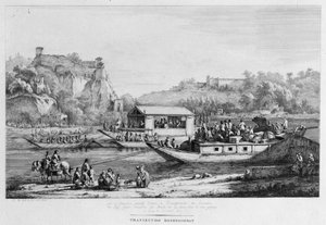 Rejs statkiem po Sekwanie, 1803. autorstwa Jean Jacques Boissieu de