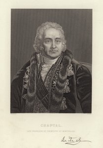 Jean-Antoine Chaptal autorstwa Jean Jacques Francois Monanteuil