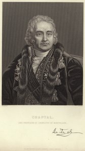 Portret Jean-Antoine Chaptala autorstwa Jean Jacques Francois Monanteuil