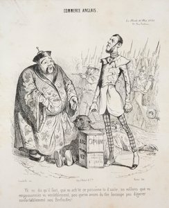 Handel angielski. Yé vo dit qu’il faut, że vo kupiło tę truciznę, aby podążać…, 1840.