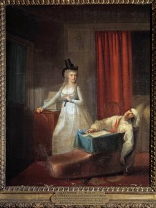 Zabójstwo Charlotte Corday Jean Paul Marat (1743-1793) 13 lipca