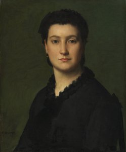 Portret kobiety, ok. 1875-1880. autorstwa Jean Jacques Henner