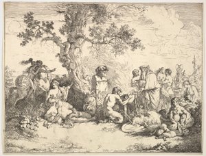 Ofiara dla Pana, 1762-63. autorstwa Jean Jacques Lagrenee