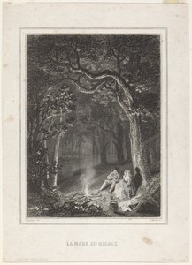 Diabelski Staw autorstwa Jean Jacques Outhwaite, after Charles François Daubigny