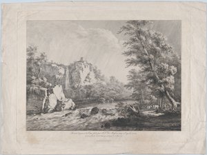 Brzoza wyrwana przez burzę, 1809. autorstwa Jean Jacques de Boissieu