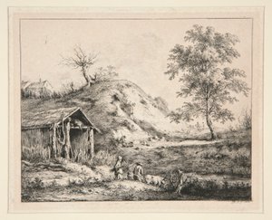 Krajobraz autorstwa Jean Jacques de Boissieu
