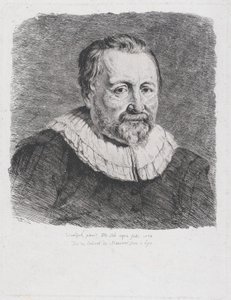 Portret według Van Dycka, 1770. autorstwa Jean Jacques de Boissieu