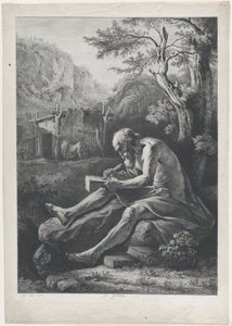 Św. Hieronim, 1797. autorstwa Jean Jacques de Boissieu