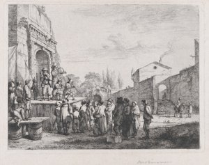 Mali szarlatani, 1773. autorstwa Jean Jacques de Boissieu