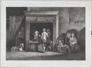 Pisarz publiczny, 1790. autorstwa Jean Jacques de Boissieu