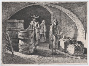 Mali Bedarze, 1770. autorstwa Jean Jacques de Boissieu