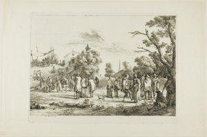 Święto Wiejskie autorstwa Jean Jacques de Boissieu