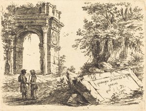 Łuk triumfalny autorstwa Jean Jacques de Boissieu