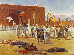 Procesja Maurów autorstwa Jean Joseph Benjamin Constant