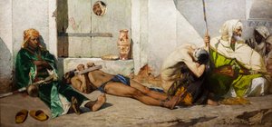 Marokańscy więźniowie autorstwa Jean Joseph Benjamin Constant