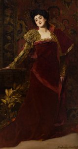 Portret Emmy Calve autorstwa Jean Joseph Benjamin Constant
