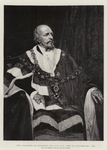 Markiz Dufferin i Ava, KP, która jest niebezpiecznie chora autorstwa Jean Joseph Benjamin Constant