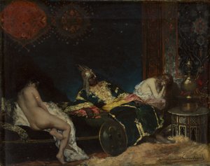 Serbska konkubina Wysłanie z Serbii, 1876 r.
