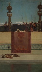 Tygrys sułtanów. autorstwa Jean Joseph Benjamin Constant