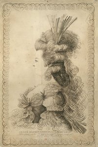 Portret Marii Antoniny 1755-1793, arcyksiężnej Austrii i królowej..., 1787. autorstwa Jean Joseph Bernard