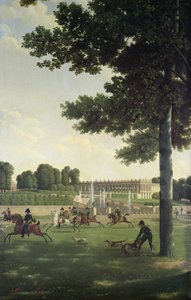 Otwarta przestrzeń przed Grand Trianon, 1810 r.