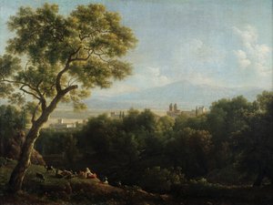 Widok Frascati, 1820