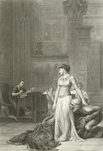 Kleopatra i Cezar (rycina)